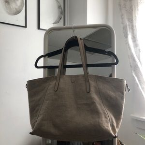 Free people linen tote bag!!